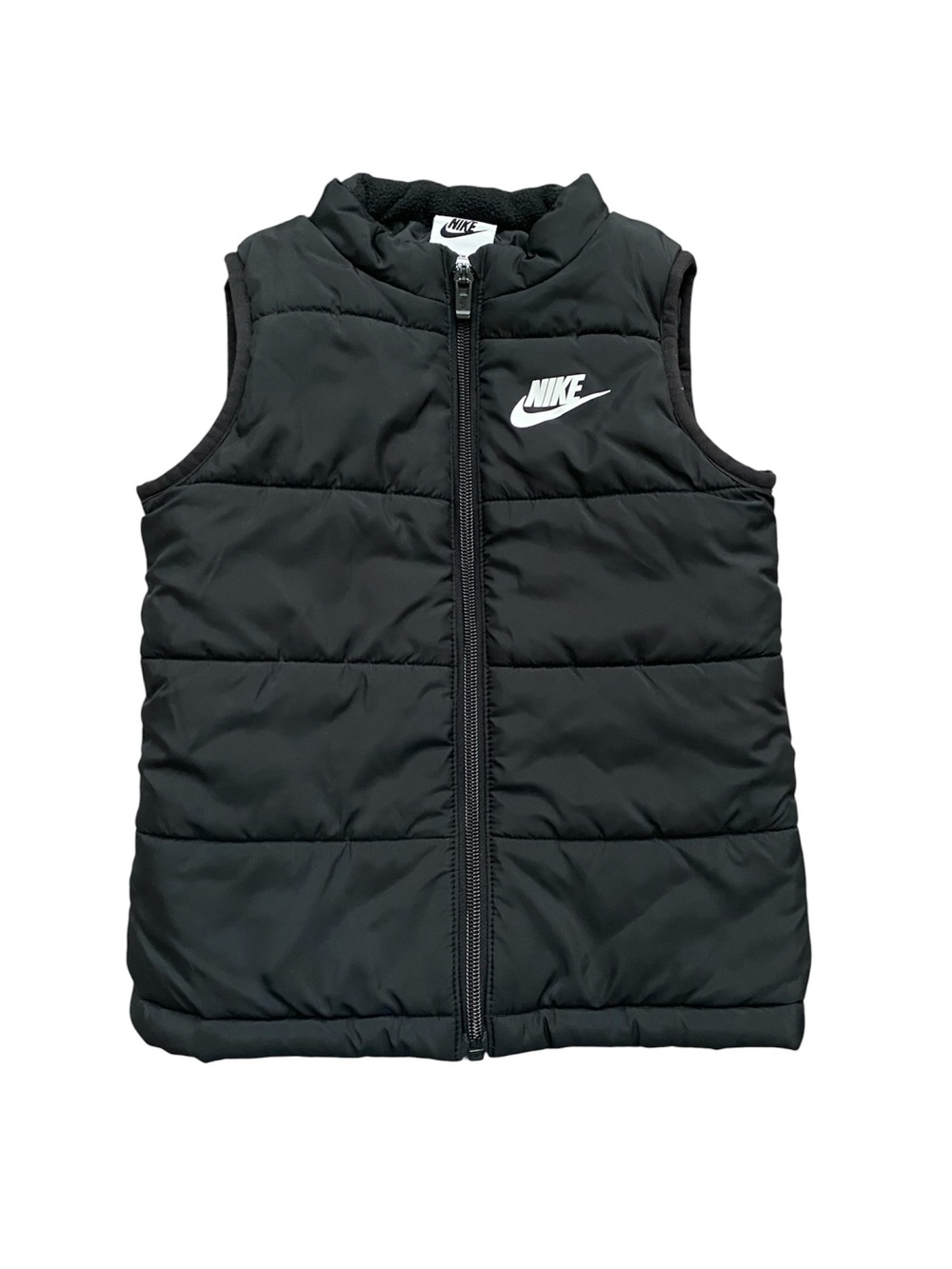 Nike kids' black puffer vest Size 4T